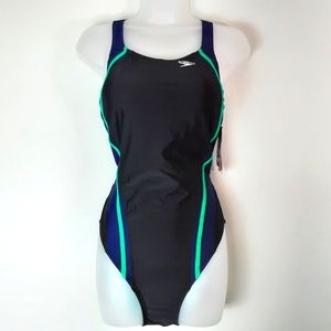 Speedo Hydobra size 12 Racer back one piece Racer cut